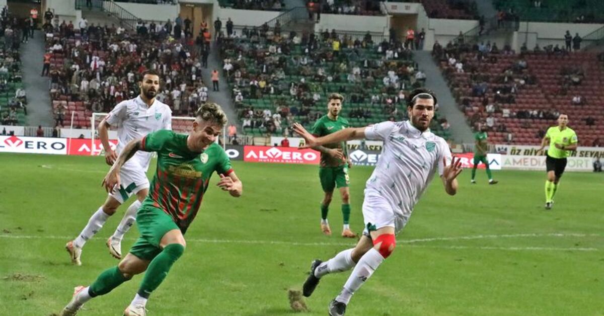 Amed SK: 1 – Boluspor: 1 | MAÇ SONUCU