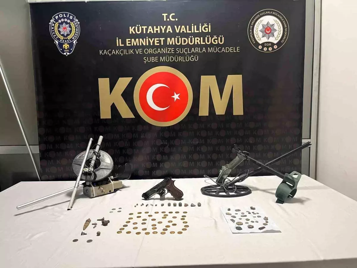 Kütahya’da Tarihi Sikke Operasyonu