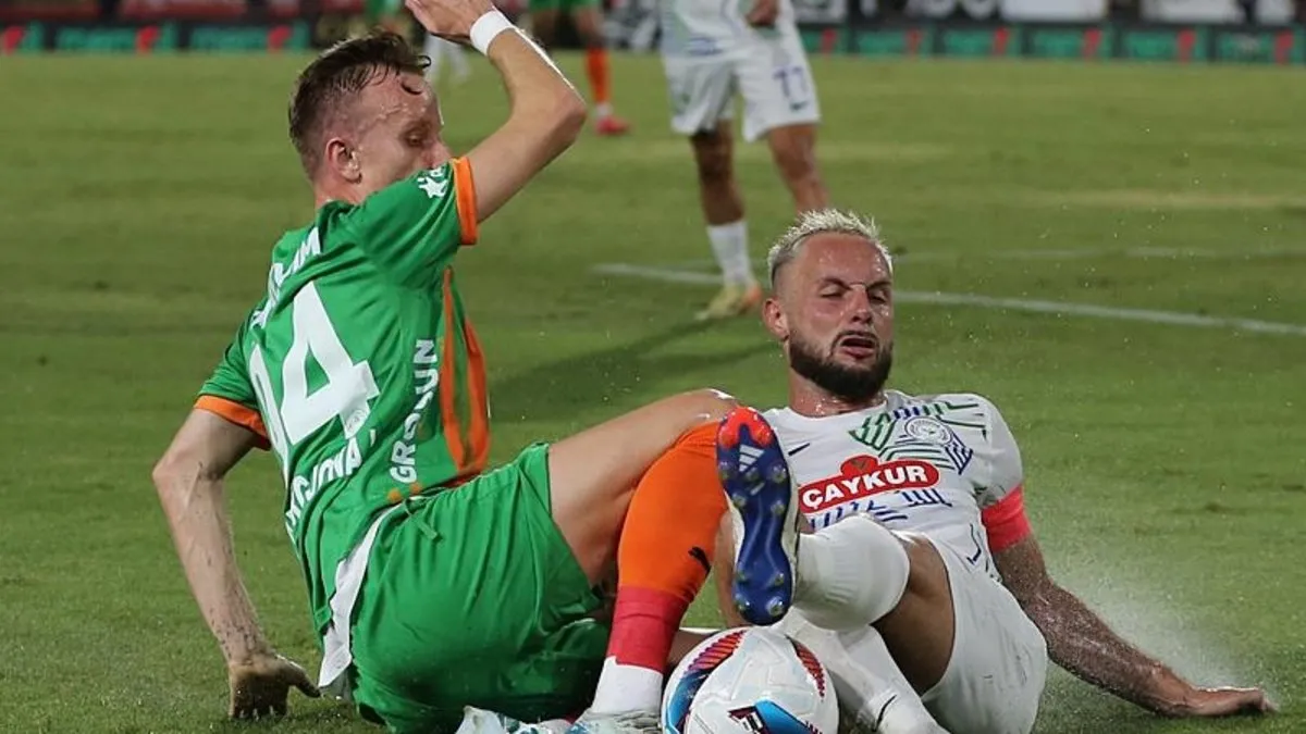 Rize’ye bir darbe de Alanyaspor’dan