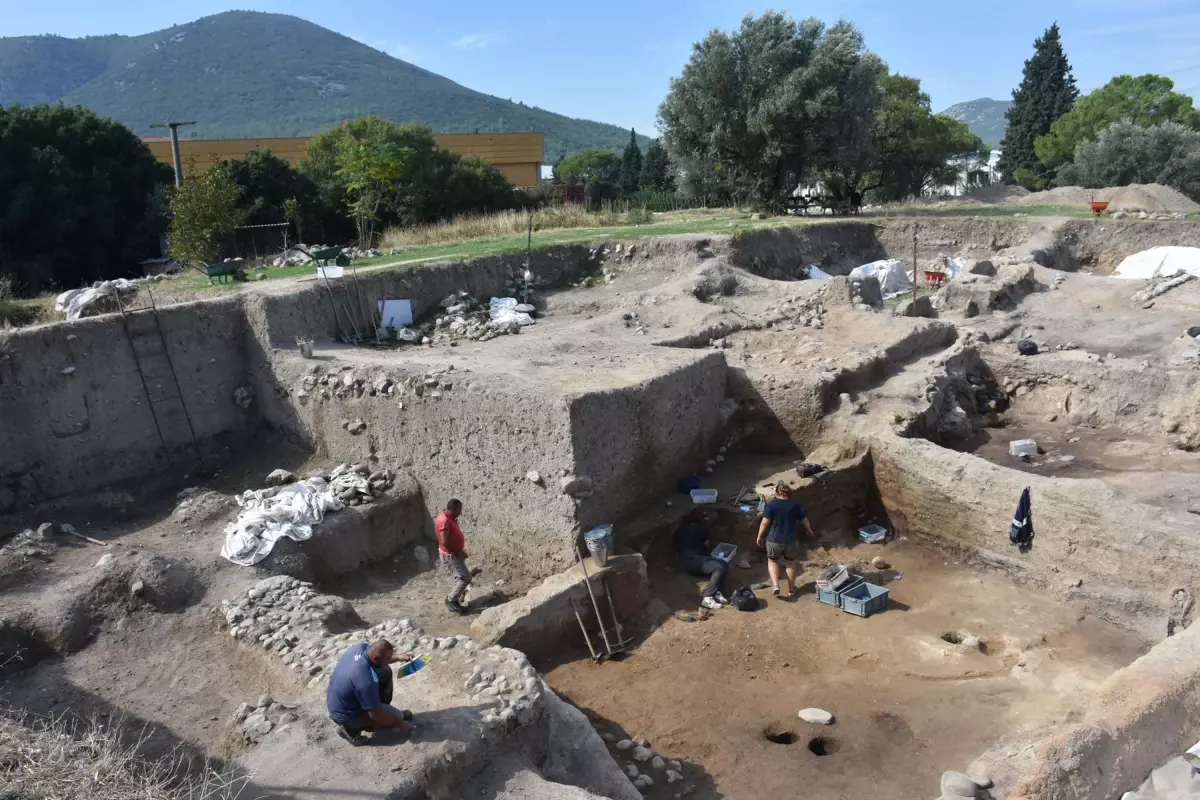 Ulucak Höyüğü’nde 7,800 Yıllık Orak Bulundu