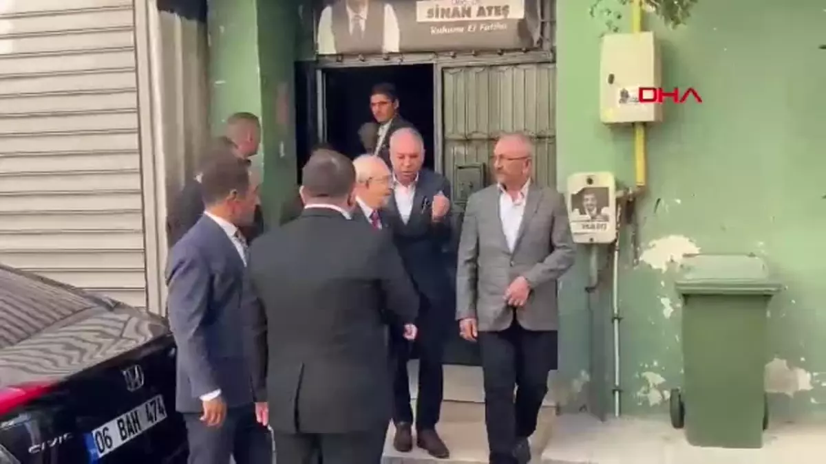 Kılıçdaroğlu’ndan Sinan Ateş’in Annesine Ziyaret