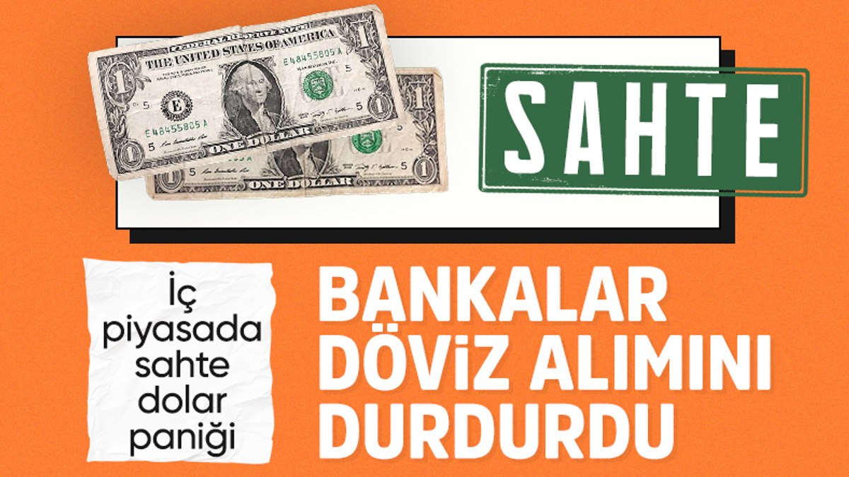 Döviz piyasasında sahte dolar endişesi