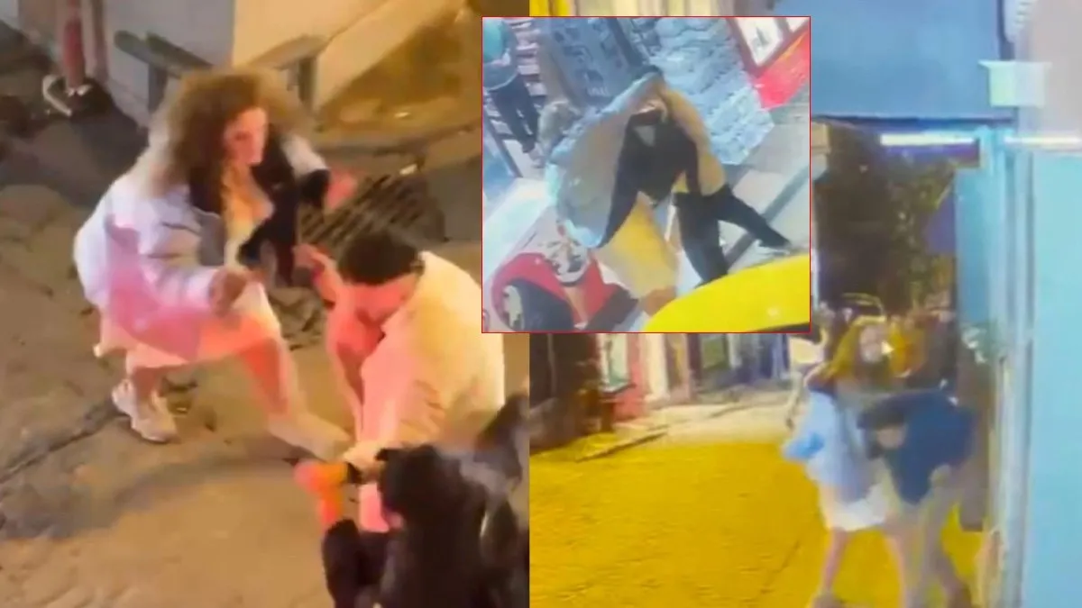 İstanbulTaksim’de ABD’li kadının yaptıklarını görenler şaştı kaldı: Önüne çıkan her erkeğe…