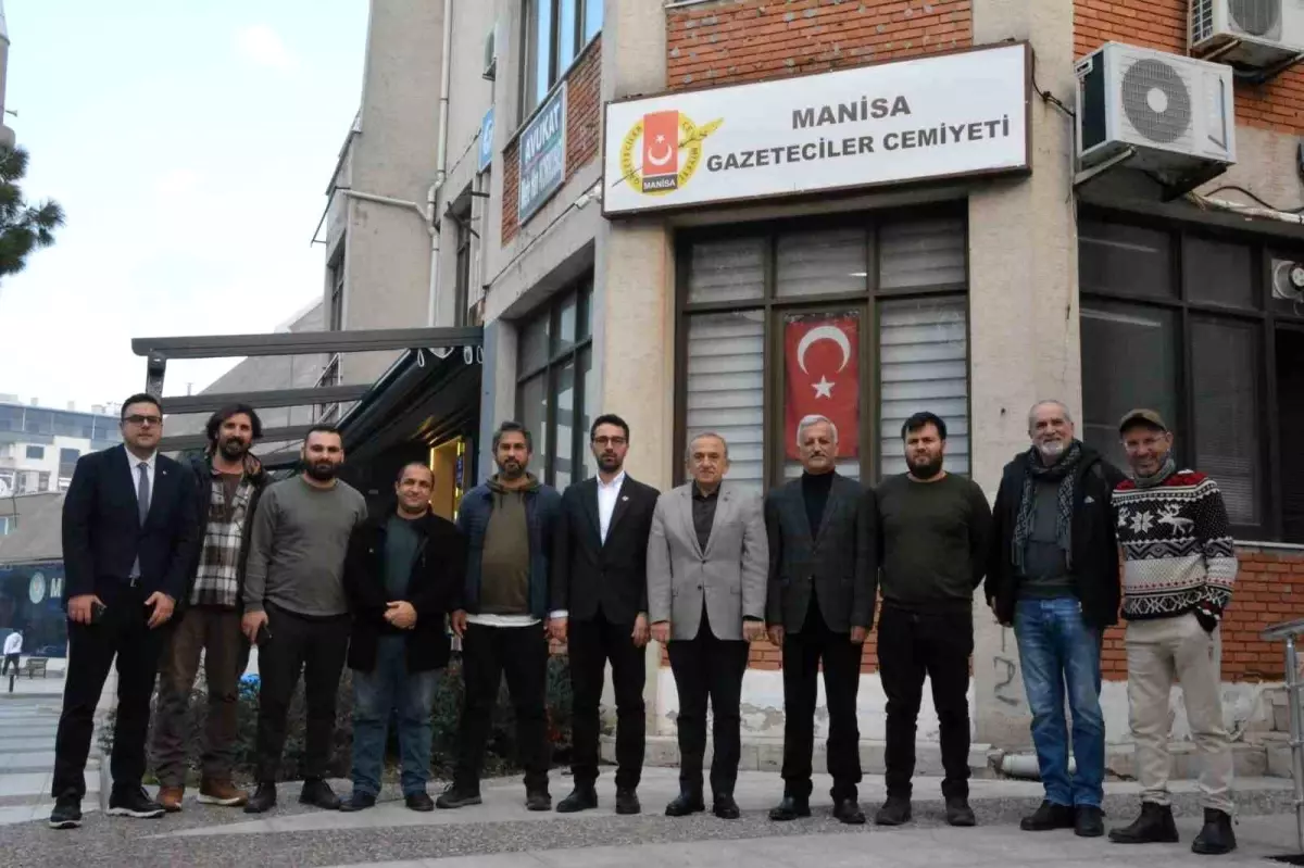 Manisa TSO’dan Gazeteciler Cemiyeti’ne Ziyaret