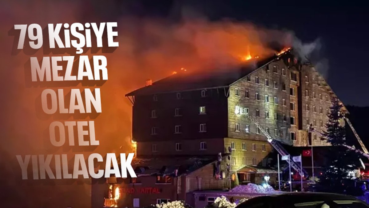 Bolu Kartalkaya’da 78 kişiye mezar olan otel yıkılacak