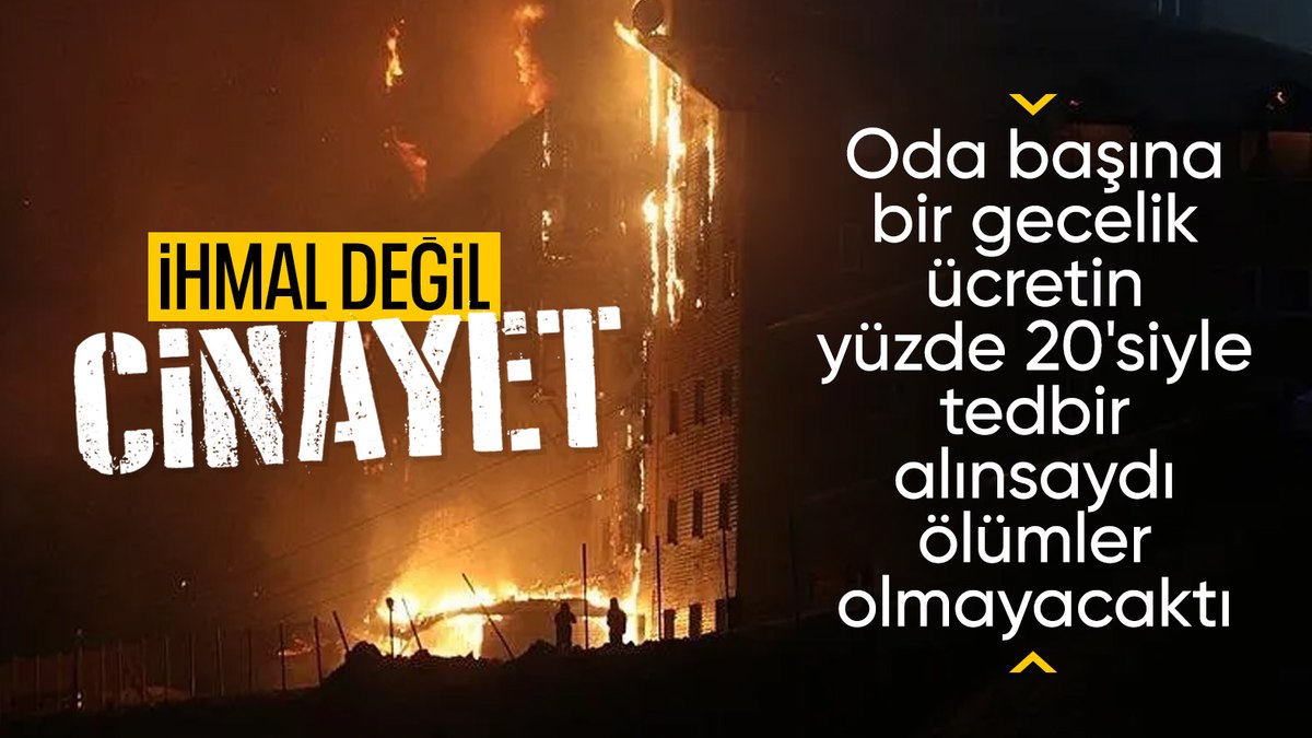 Bolu’daki yangında 1 milyon TL’lik ihmal: 6 bin TL ölümleri önleyecekti