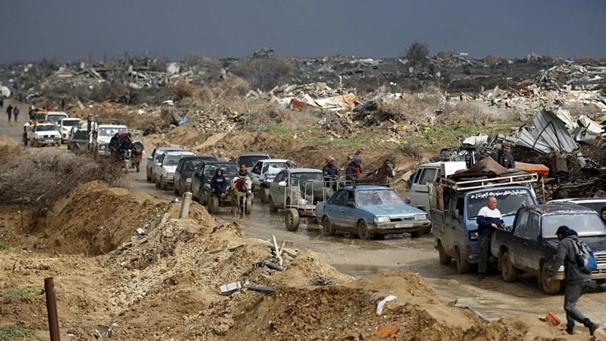 Gazzeliler’den “Topraklarımızı terk etmeyeceğiz” mesajı